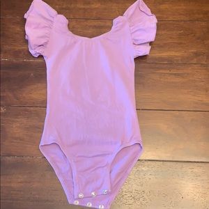 Online Boutique ruffle leotard - purple size M